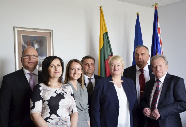 Latvijos Saeimos delegacija viešėjo Trakų rajono savivaldybėje