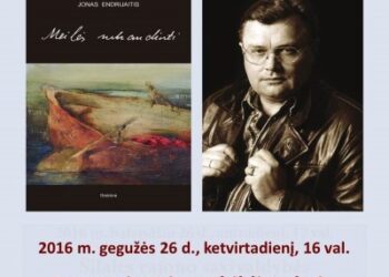 Lentvaryje – J. Endrijaičio knygos „Meilės subrandinti“ sutiktuvės