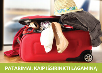 Kaip protingai išsirinkti lagaminą?