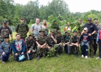 Jaunieji šauliai žygyje…