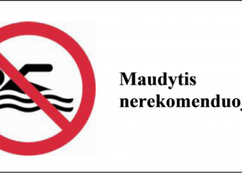 Didžiosios Dailidės ežero maudykloje nustatyta trumpalaikė vandens tarša