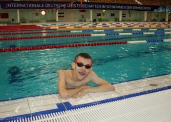 Dovydas Juodžiukynas gynė Alytaus garbę atvirame Berlyno neįgaliųjų plaukimo čempionate