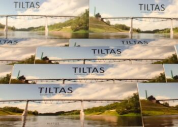 Aukščiausio Baltijos šalyse pėsčiųjų ir dviračių tilto atidarymui – 36 atvirlaiškių rinkinys „Tiltas, sujungęs tris šimtmečius“