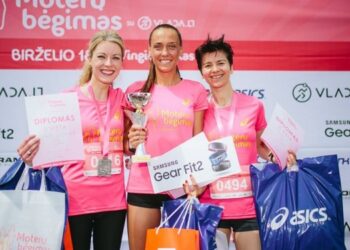 Renata Siliuk – moterų bėgimo prizininkė