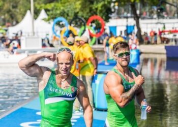 Fantastiškai startavę A.Lankas ir E.Ramanauskas iškovojo olimpinius bronzos medalius!