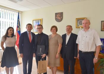 Meras susitiko su Danieliumi Rogoža – geriausiu Šalčininkų rajono mokiniu