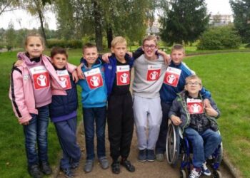 Solidarumo bėgimas subūrė mokyklos bendruomenę