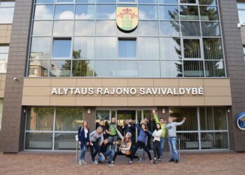 Dzūkijai Žemaitijoje atstovavo Alytaus rajono savivaldybės jaunimas