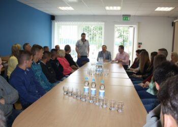 Rajono jaunimui patarimus dalijo Antanas Guoga