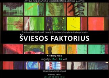 „Šviesos faktoriuje“ – jaunų Lietuvos ir Lenkijos dailininkų tapyba