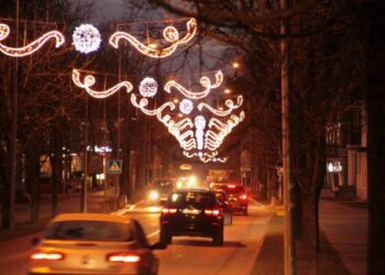 Druskininkuose kuriama kalėdinė nuotaika