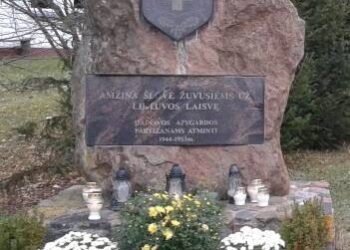 Pagerbtas kovotojų už Lietuvos laisvę atminimas