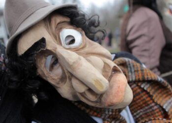 Užgavėnių šventė Šalčininkų mieste