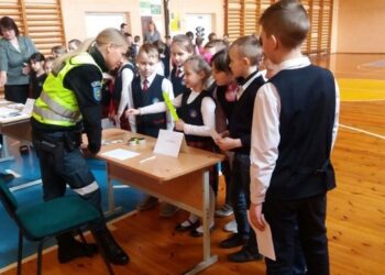 Pradinukų ,,Šviesoforo“ konkurso mokyklos etapas Miroslavo gimnazijoje