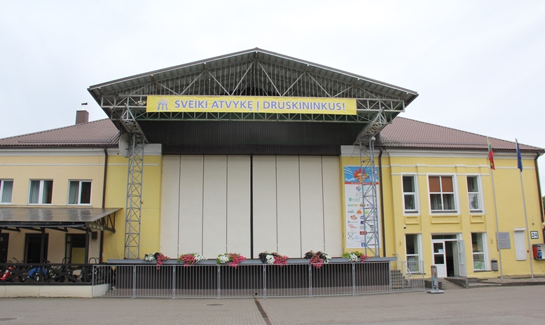 Druskininkų Pramogų aikštėje bus įrengtas vasaros kino teatras