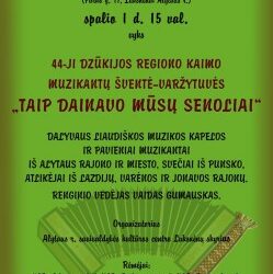 44-oji kaimo muzikantų šventė-varžytuvės Luksnėnuose