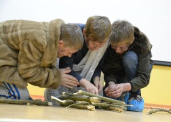 Miroslavo mokiniai keliavo laiku