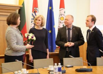 Estijos ambasadorės vizito Alytuje metu – dėmesys verslo įmonėms