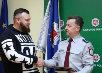 Už neabejingumą kito nelaimei ‒ Alytaus apskrities policijos viršininko padėka