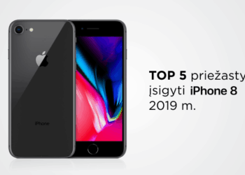 5 rimtos priežastys įsigyti „iPhone 8“ 2019 metais