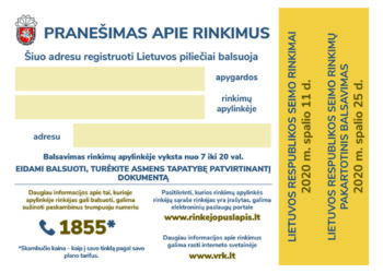 VRK: Pagrindinis dokumentas einant į rinkimus – asmens tapatybės dokumentas