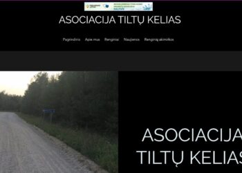 Asociacijos „Tiltų kelias“ internetinėje svetainėje – informacija apie organizacijos veiklas