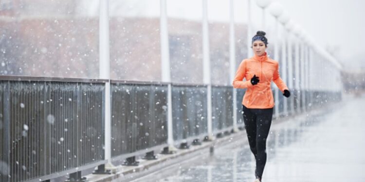 bėgiojimas žiemą