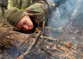 Išbandymai Žemaitijos miškuose: kurie šauliai – sumaniausi ir stipriausi?