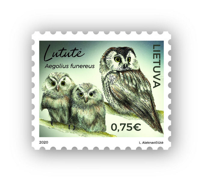 Išleidžiamas pašto ženklas, skirtas paslaptingiausiam Lietuvos paukščiui